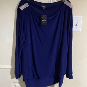 MSK Women’s Embellished Blouse